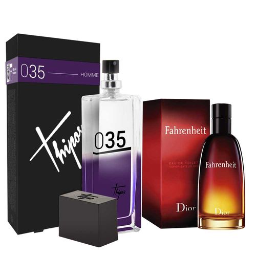 Perfume inspirado em Fahrenheit - Thipos 035 - F.A.H.