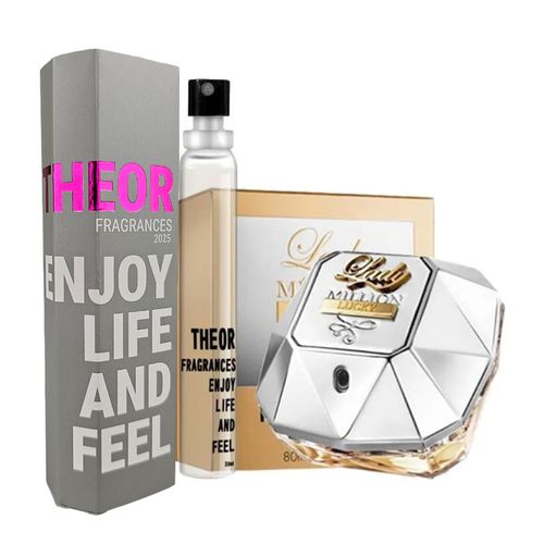 Theor 110 - Deo Colônia inspirada em Lady Milion Lucky