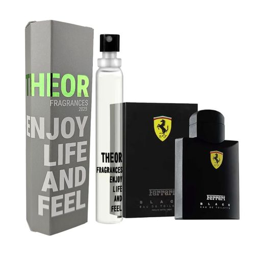 Theor 054 - Deo Colônia inspirada em Ferrari Black