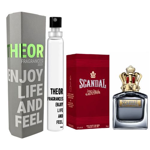 Theor 134 - Deo Colônia inspirada em Scandal Pour Homme
