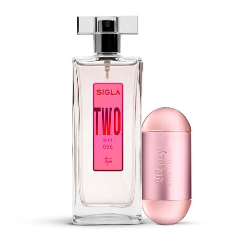 Perfume inspirado em 212 Sexy - Thipos 096 - T.W.O. sexy